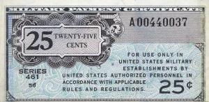 pM3r from United States: 25 Cents from 1946