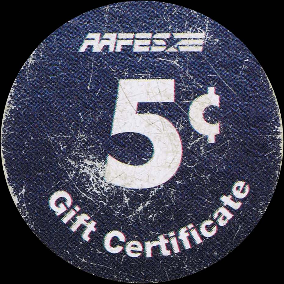 Back of United States pM407: 5 Cents from 2007