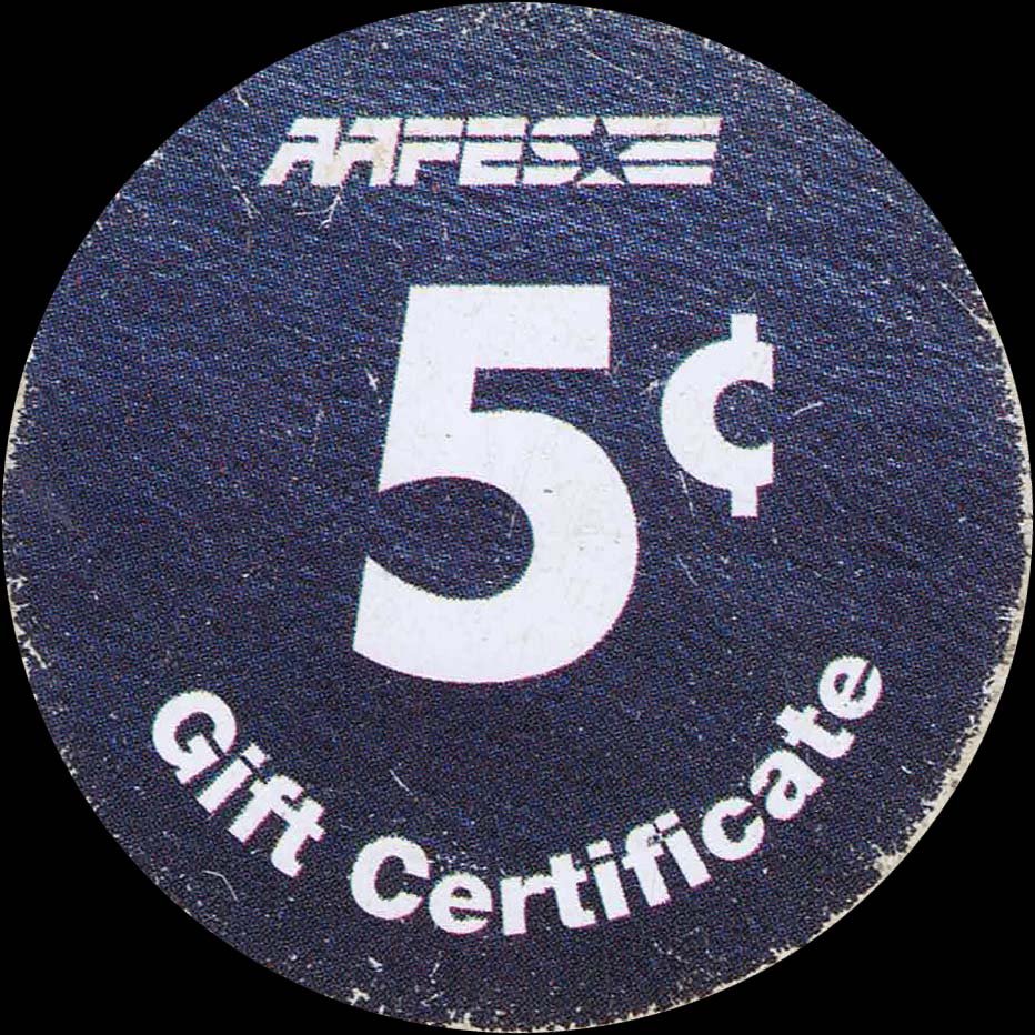 Back of United States pM408: 5 Cents from 2007