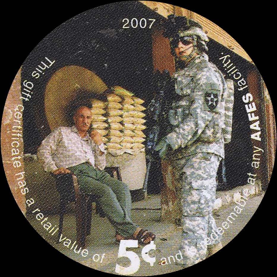 Front of United States pM410: 5 Cents from 2007