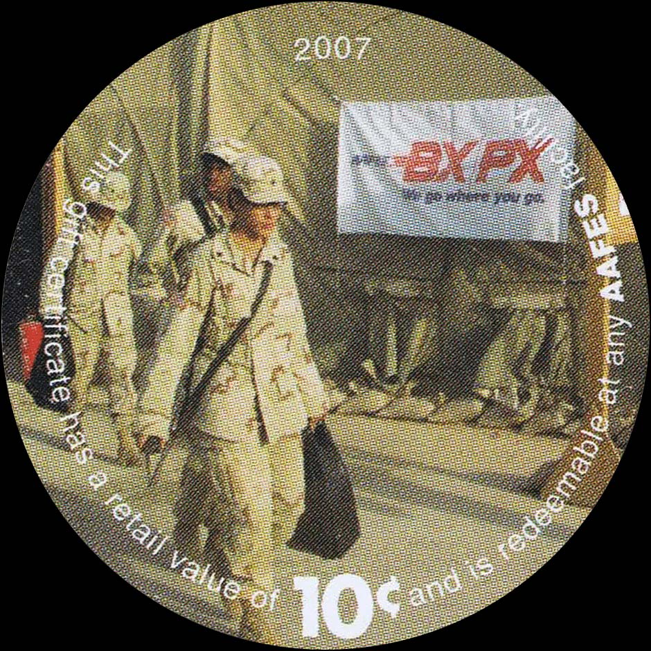 Front of United States pM414: 10 Cents from 2007