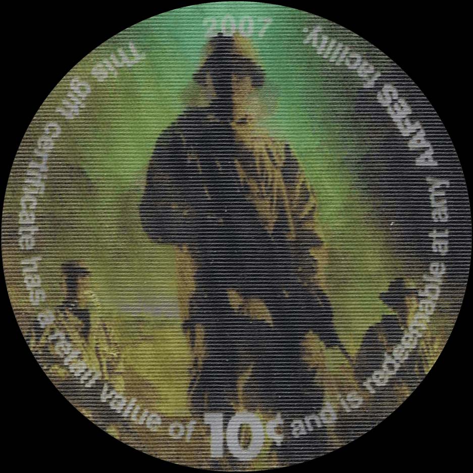 Front of United States pM418: 10 Cents from 2007
