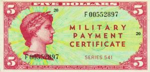 Gallery image for United States pM41r: 5 Dollars
