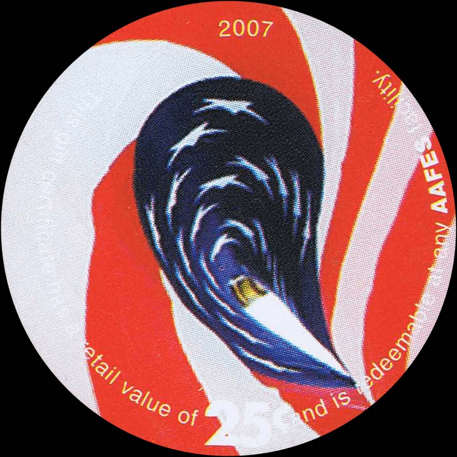 Front of United States pM430: 25 Cents from 2007