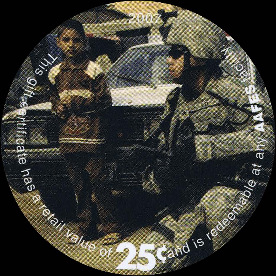 Front of United States pM433: 25 Cents from 2007