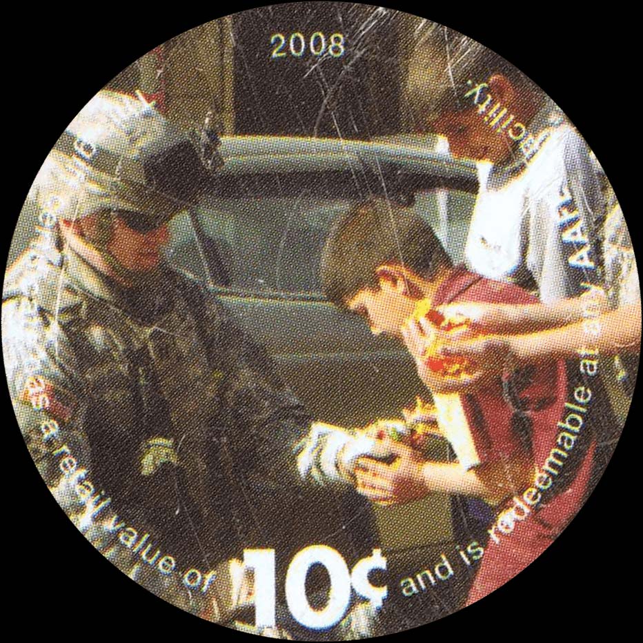 Front of United States pM450: 10 Cents from 2008
