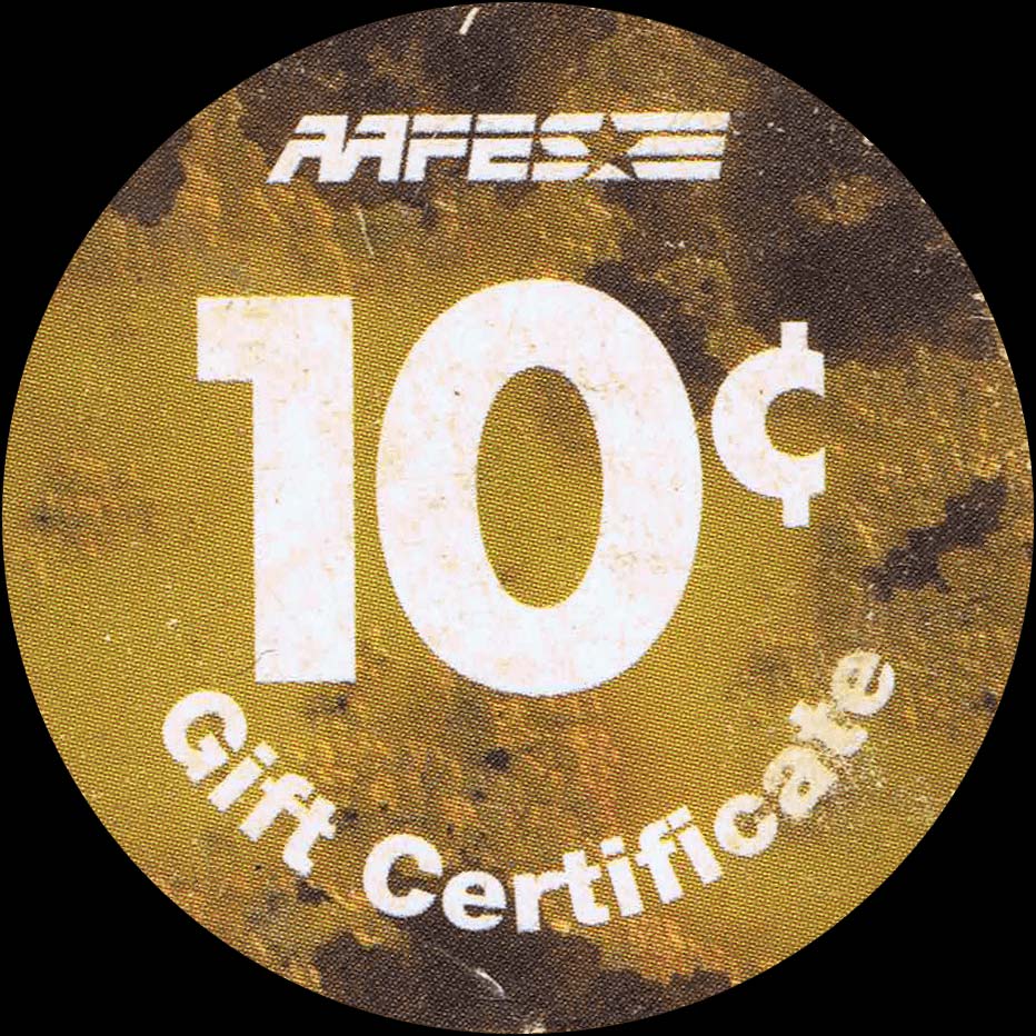 Back of United States pM454: 10 Cents from 2008