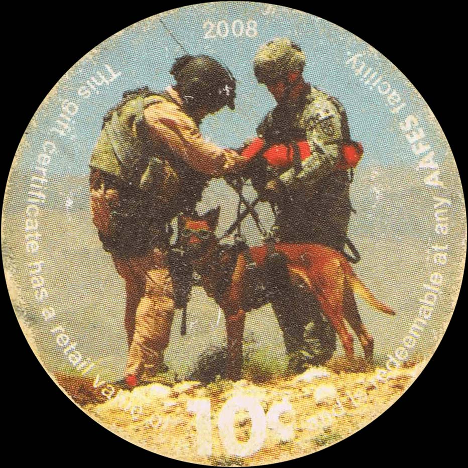 Front of United States pM454: 10 Cents from 2008