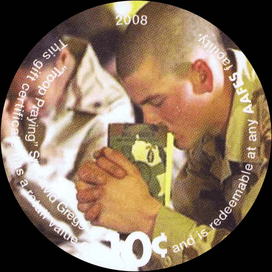 Front of United States pM455: 10 Cents from 2008