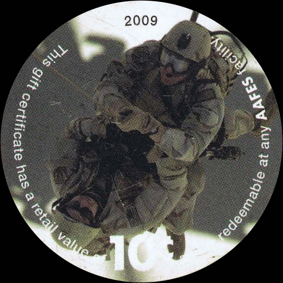 Front of United States pM478: 10 Cents from 2009