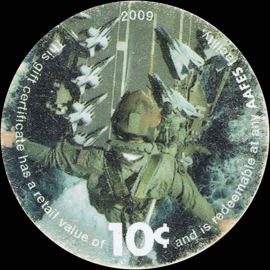 Front of United States pM504: 10 Cents from 2009
