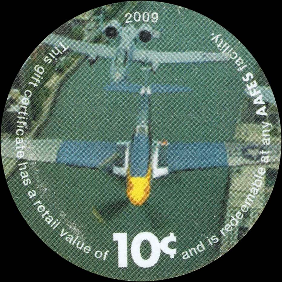 Front of United States pM505: 10 Cents from 2009