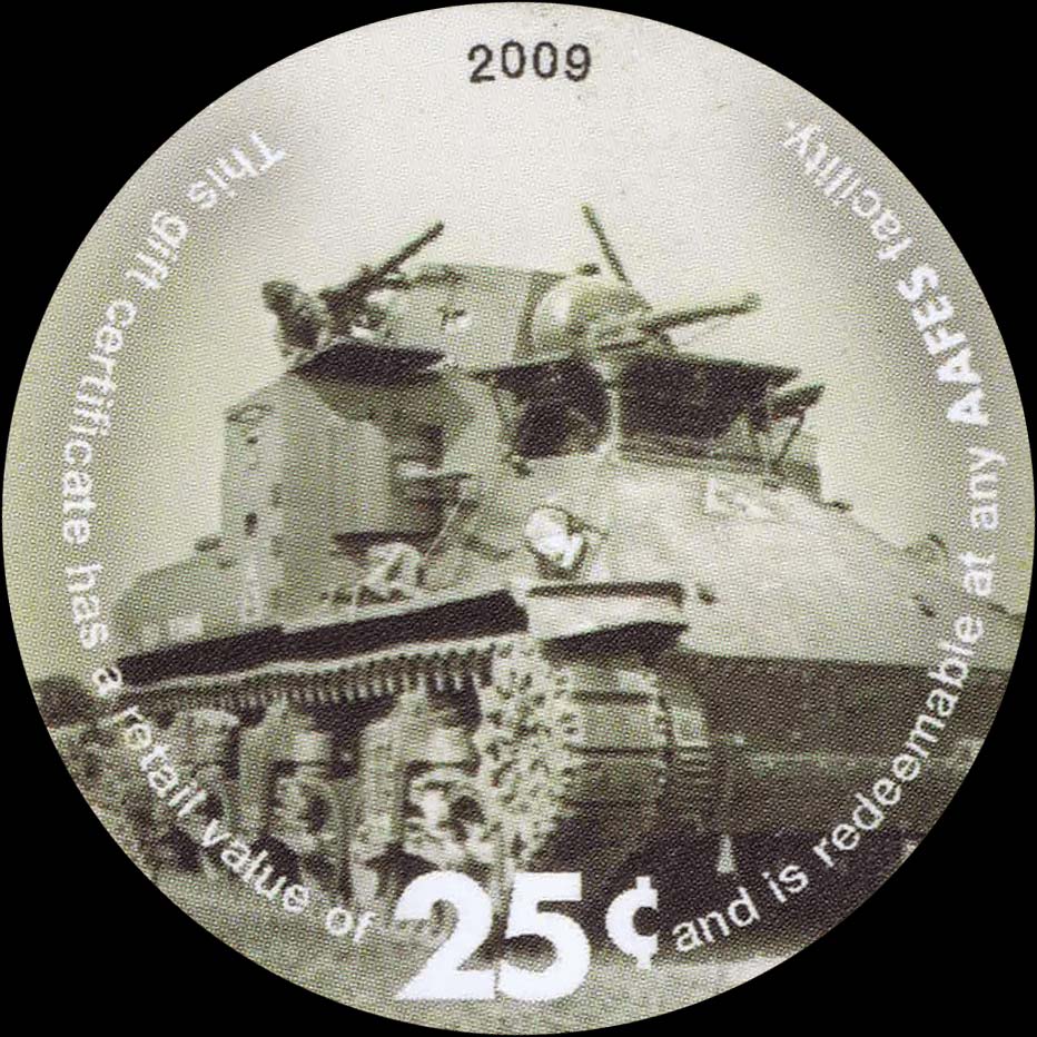 Front of United States pM508: 25 Cents from 2009