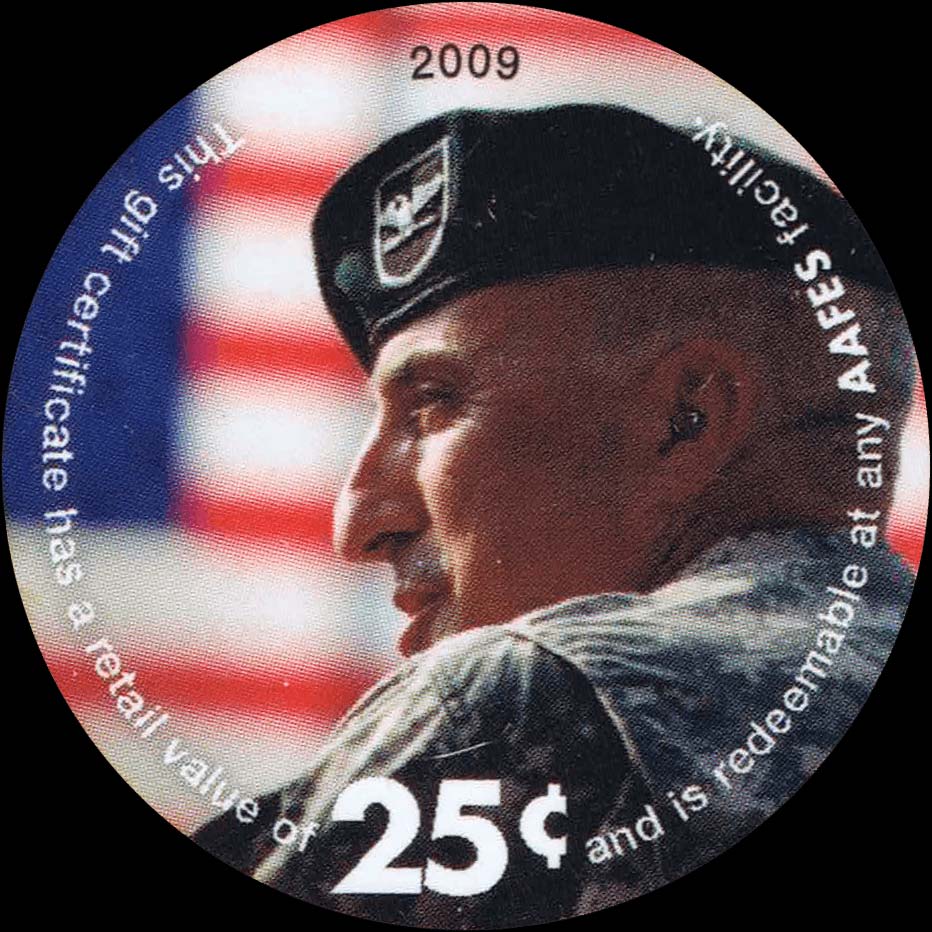 Front of United States pM514: 25 Cents from 2009
