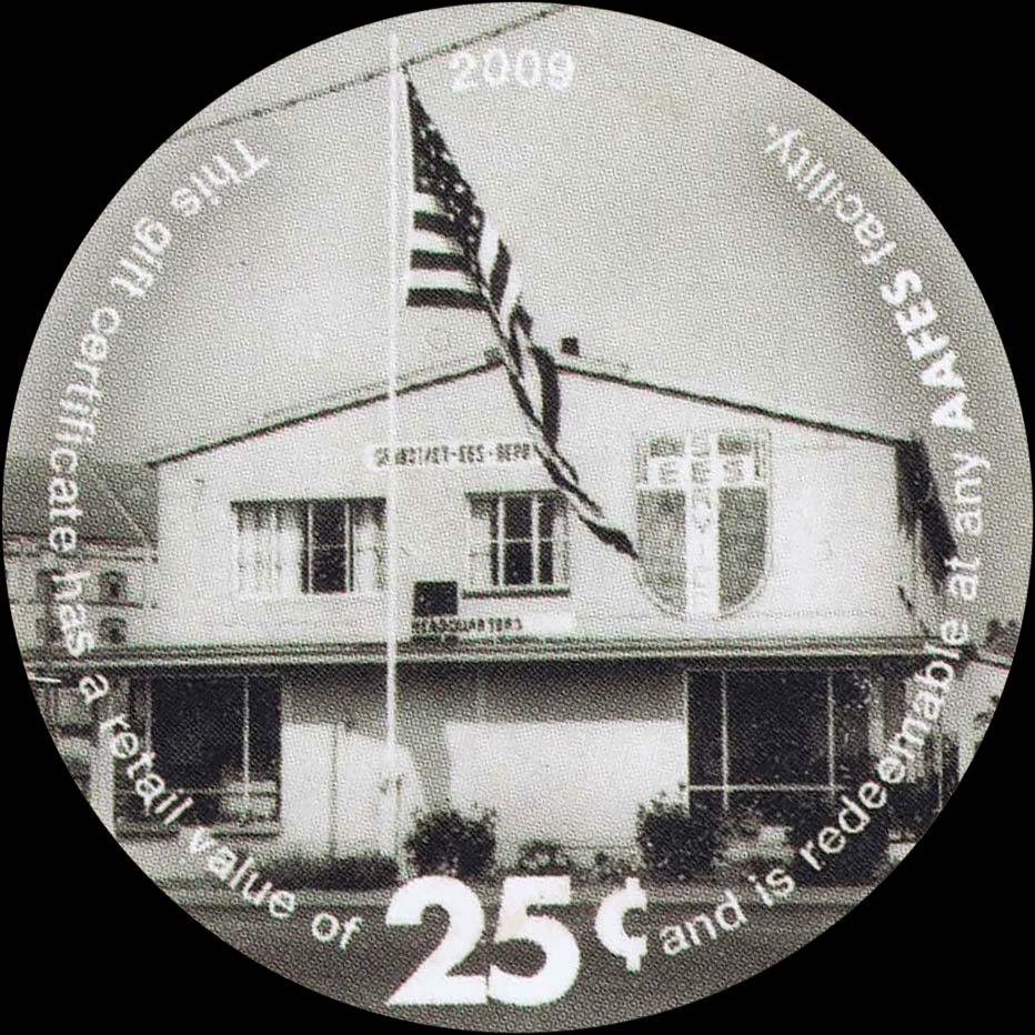 Front of United States pM515: 25 Cents from 2009