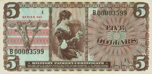 Gallery image for United States pM55r: 5 Dollars