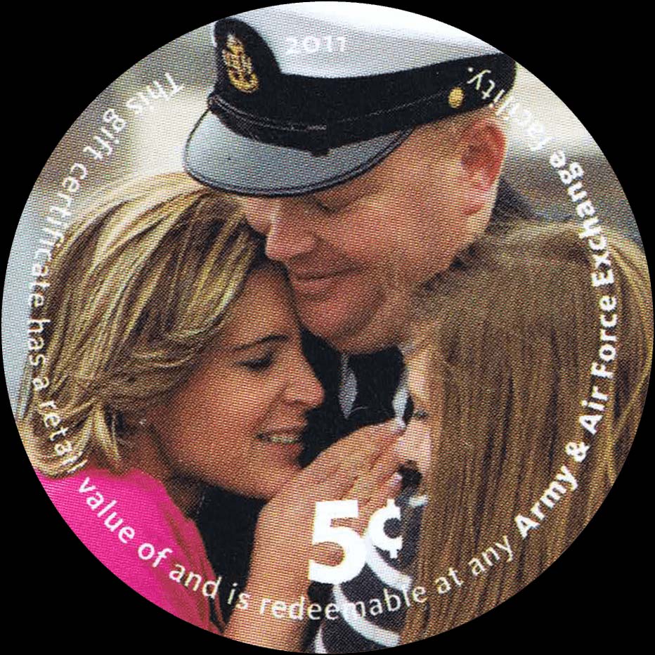 Front of United States pM560: 5 Cents from 2011