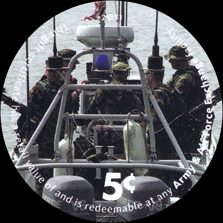 Front of United States pM561: 5 Cents from 2011