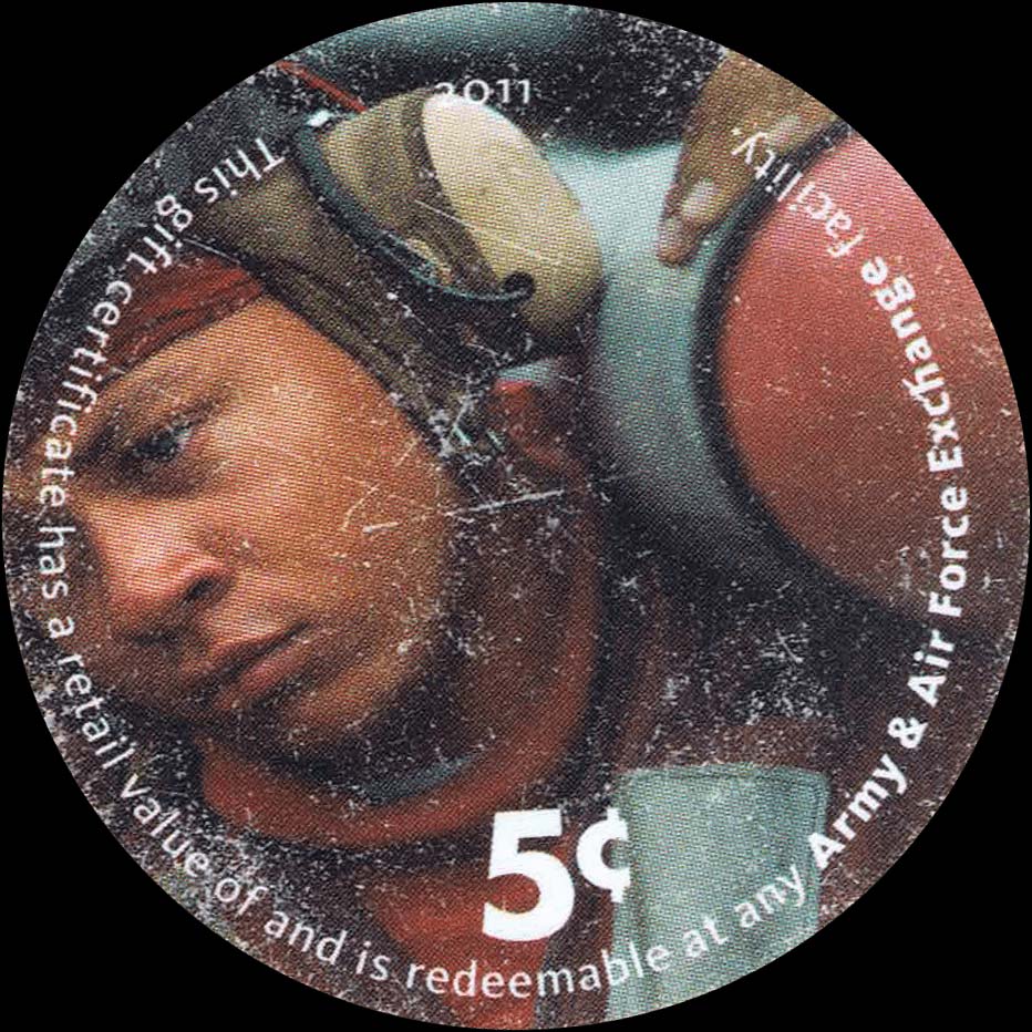 Front of United States pM566: 5 Cents from 2011