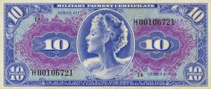Gallery image for United States pM56r: 10 Dollars