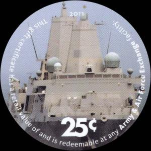 pM586 from United States: 25 Cents from 2011