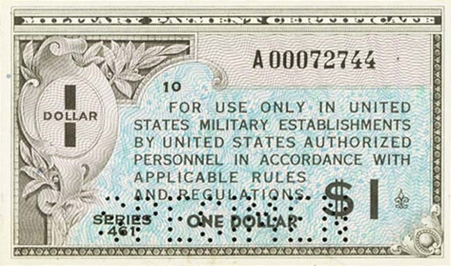 Front of United States pM5r: 1 Dollar from 1946