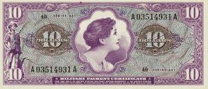 Gallery image for United States pM74r: 10 Dollars