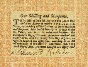 Gallery image for United States pS1038: 1 Shilling