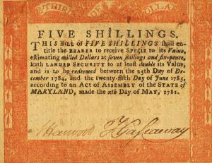 Gallery image for United States pS1040: 5 Shillings