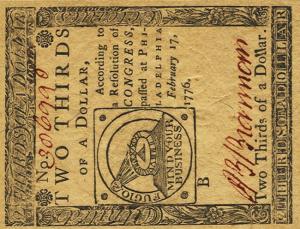 Gallery image for United States pS122: 0.67 Dollar
