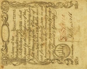 Gallery image for United States pS1244: 28 Shillings