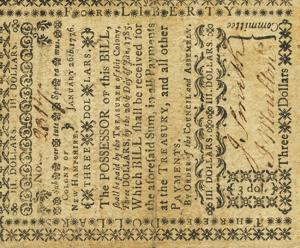 Gallery image for United States pS1619: 3 Dollars