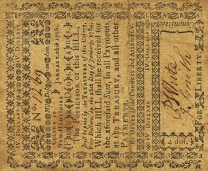 Gallery image for United States pS1620: 4 Dollars