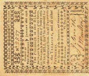 Gallery image for United States pS1622: 6 Dollars