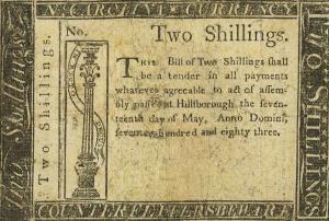 Gallery image for United States pS2279: 2 Shillings