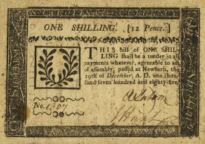 Gallery image for United States pS2285: 1 Shilling