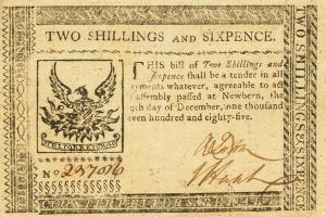 Gallery image for United States pS2286: 2 Shillings