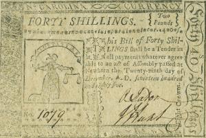 Gallery image for United States pS2291: 40 Shillings