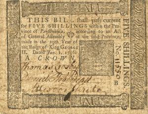 Gallery image for United States pS2456: 5 Shillings