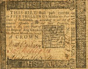 Gallery image for United States pS2464: 5 Shillings
