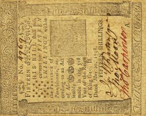 Gallery image for United States pS2478: 15 Shillings