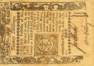 Gallery image for United States pS2976: 20 Shillings