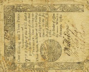 Gallery image for United States pS3442: 1 Shilling