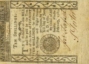Gallery image for United States pS3445: 10 Shillings
