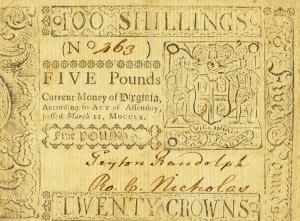 Gallery image for United States pS3493: 5 Shillings