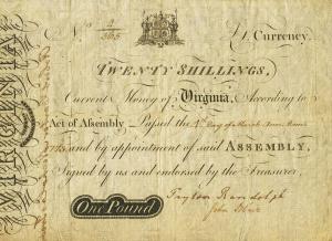 Gallery image for United States pS3519: 20 Shillings