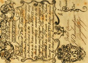 Gallery image for United States pS366: 2 Shillings