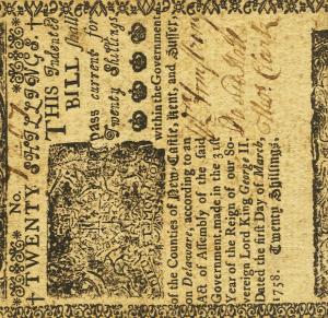 Gallery image for United States pS612: 20 Shillings