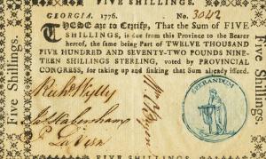 Gallery image for United States pS764: 5 Shillings