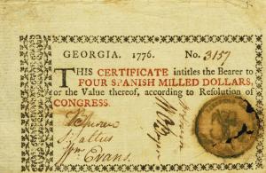 Gallery image for United States pS770: 4 Dollars